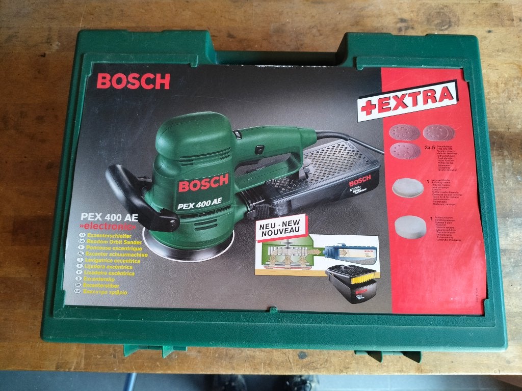 Bosch schuurmachine, Doe-het-zelf en Bouw, Ophalen of Verzenden, Zo goed als nieuw