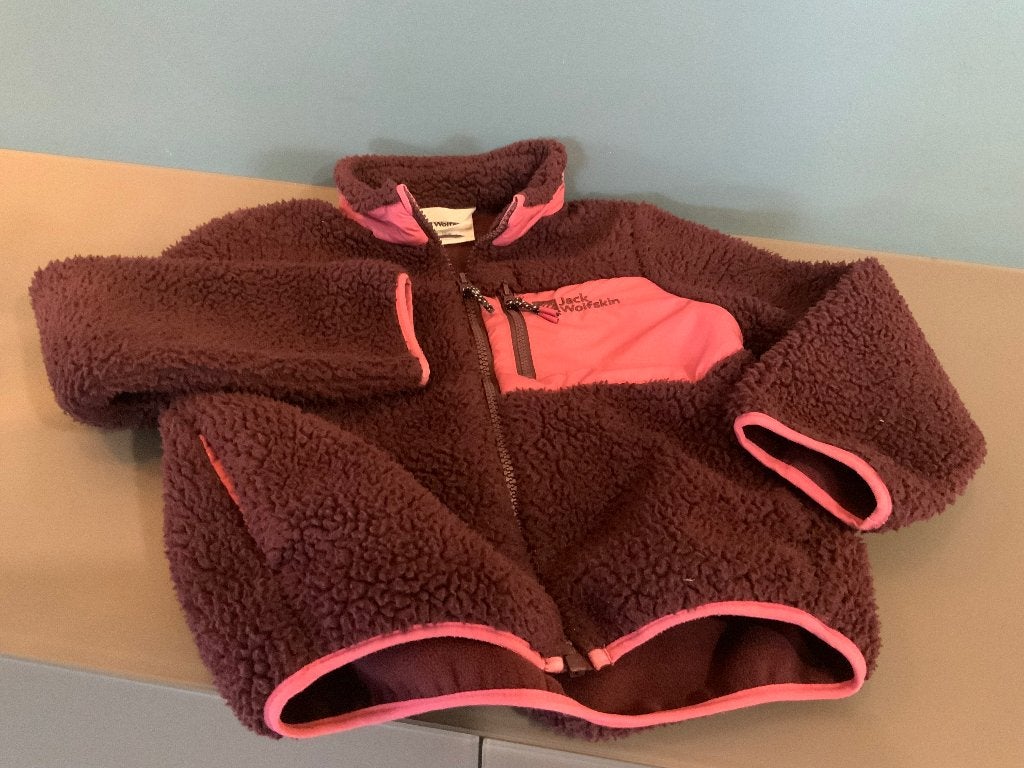 Gilet polaire violet foncé Jack Wolfskin - M104, Garçon ou Fille, Pull ou Veste, Jack Wolfskin, Enlèvement
