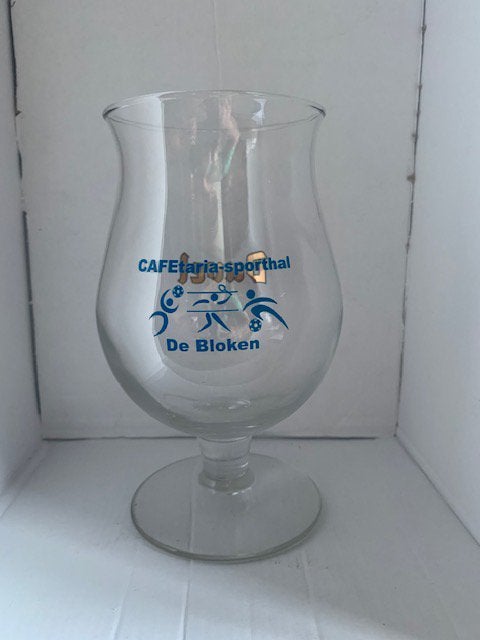 Duvelglas sporthal De Bloken te koop, Ophalen of Verzenden, Nieuw, Glas of Glazen, Duvel