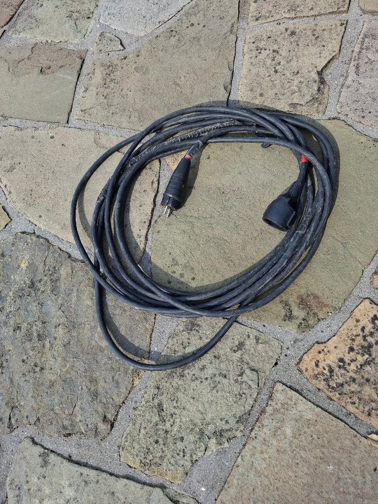 deux cables 10m H07RN F - 3G2.5 mm2, Enlèvement, Utilisé, Autres marques, Câble ou Fil électrique