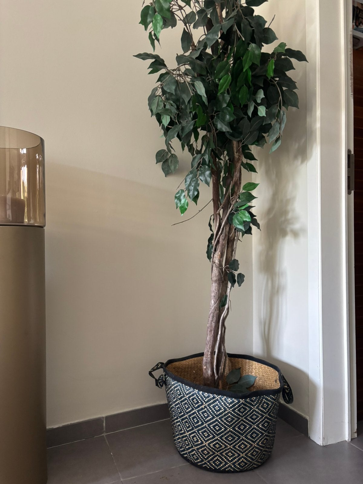 Groene kunstplant, Ophalen, 165 cm, Kunstplant, Overige materialen