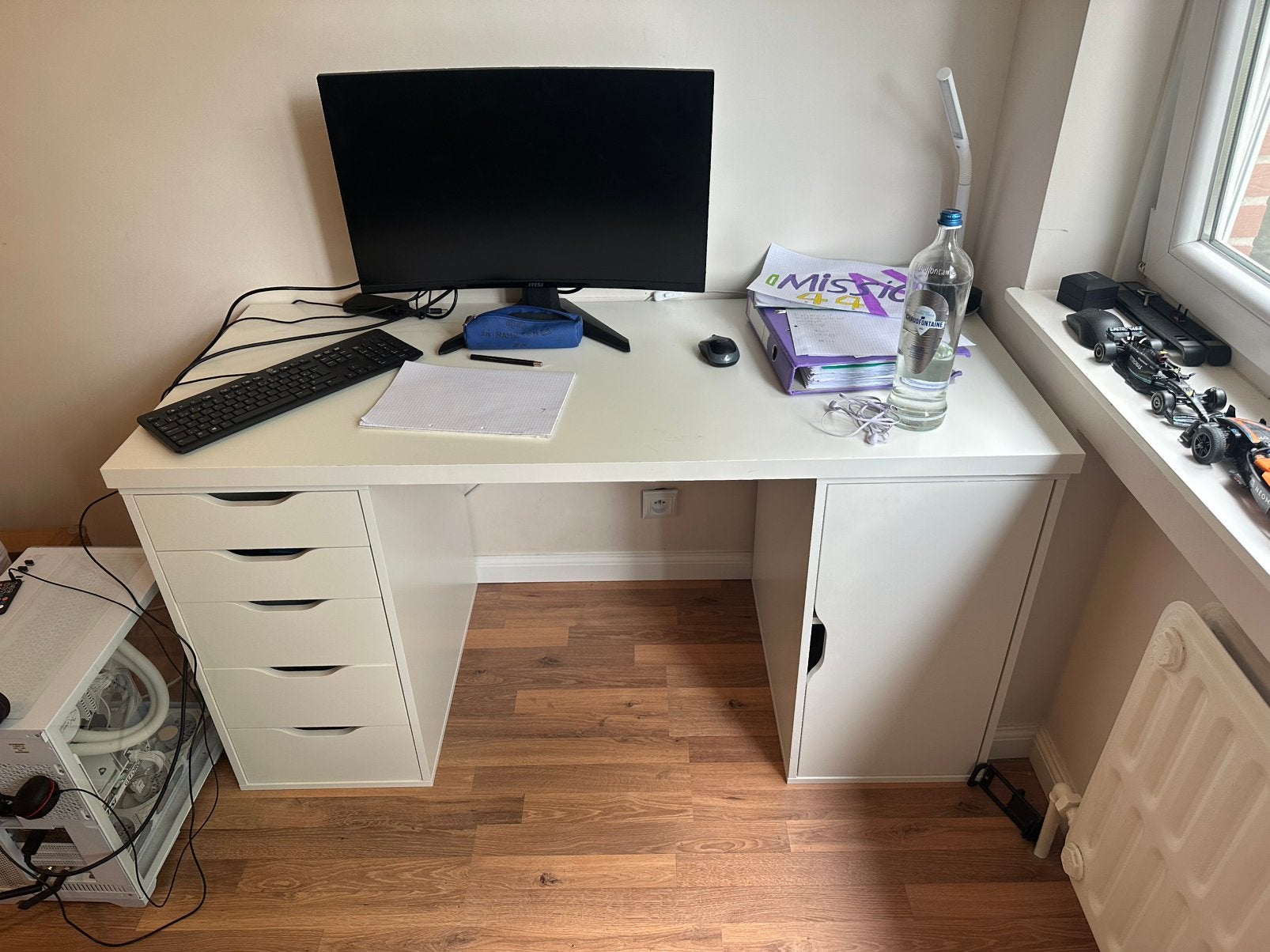 Bureau ikea, Maison & Meubles, Enlèvement, Comme neuf, IKEA