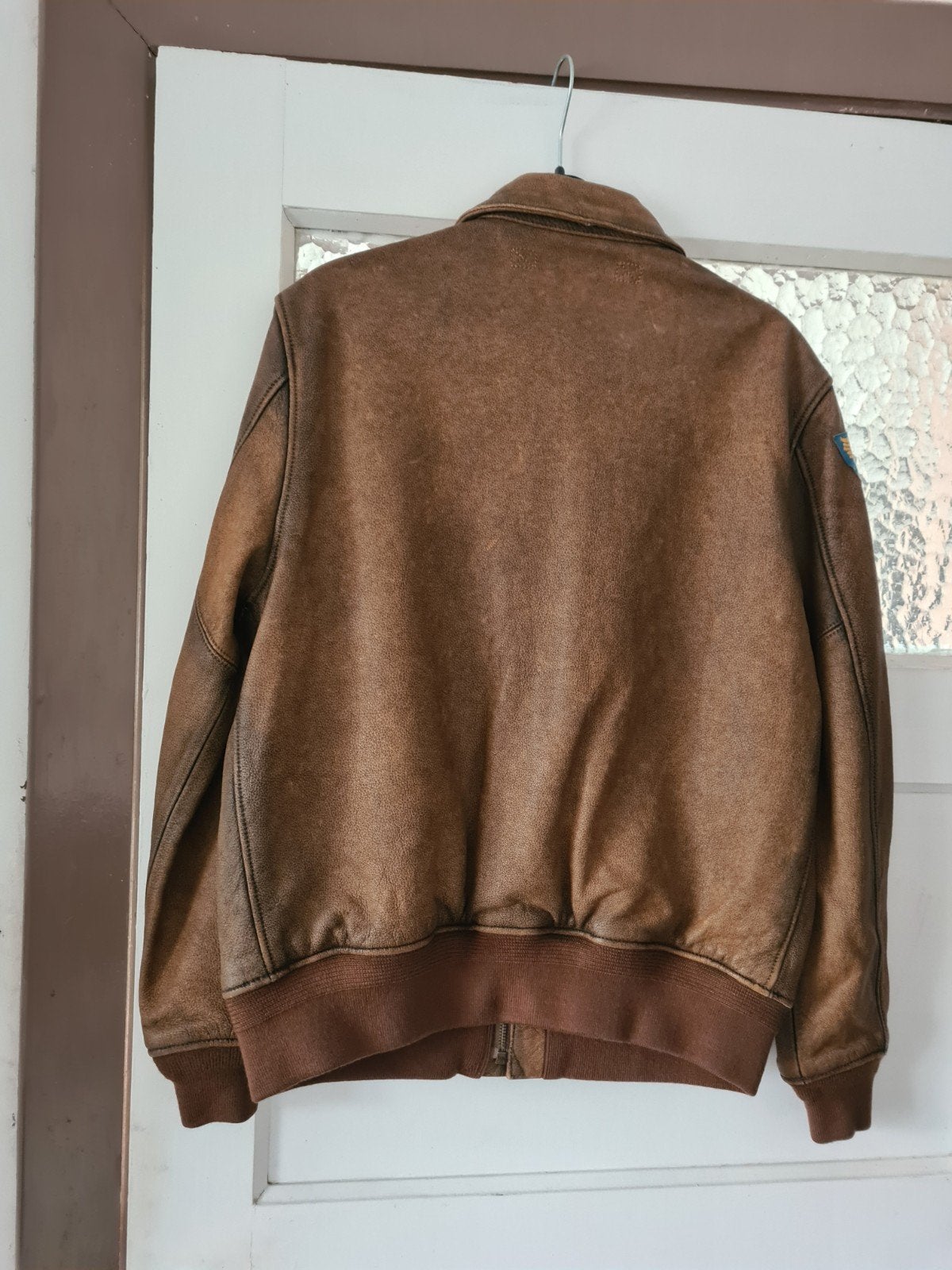 veste en cuir A2 US ARMY AIRFORCE PILOT NEUF TAILLE S 400€, Enlèvement, Neuf, Taille 46 (S) ou plus petite