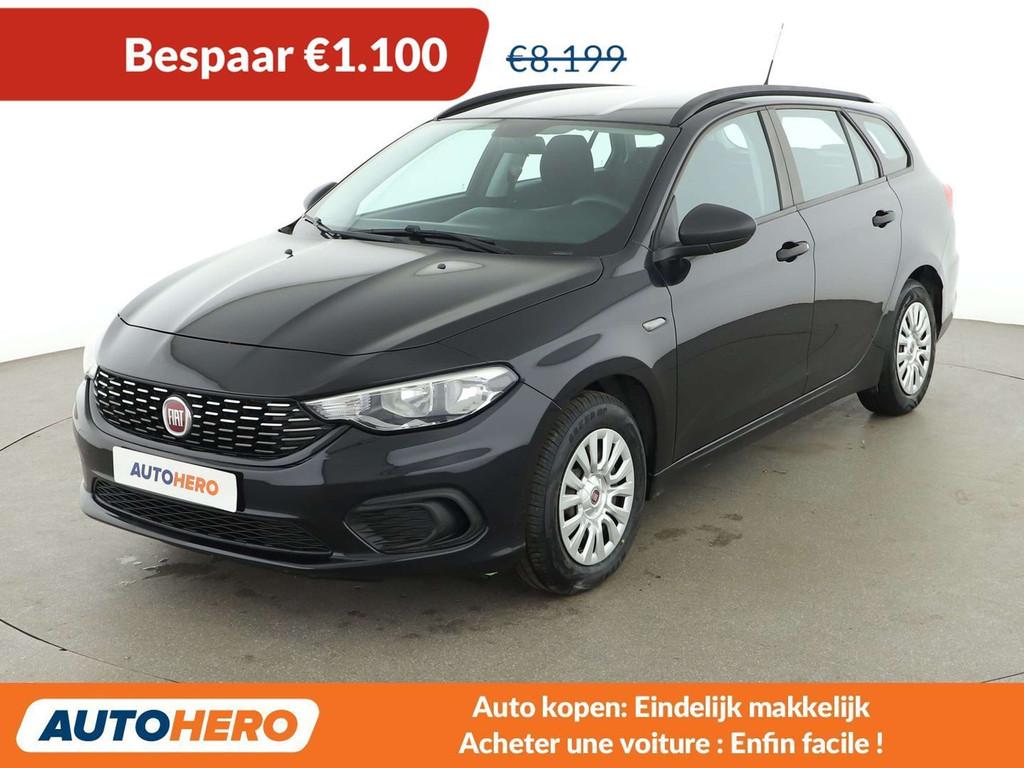 Fiat Tipo 1.4 Pop (bj 2017), Auto's, Voorwielaandrijving, Stof, Zwart, Parkeersensor