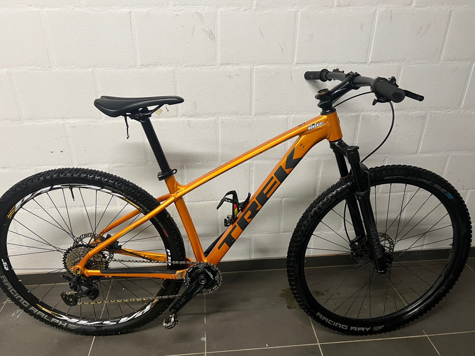 Trek mountainbike maat medium met powermeter, Fietsen en Brommers, Fietsen | Mountainbikes en ATB, Ophalen, Zo goed als nieuw