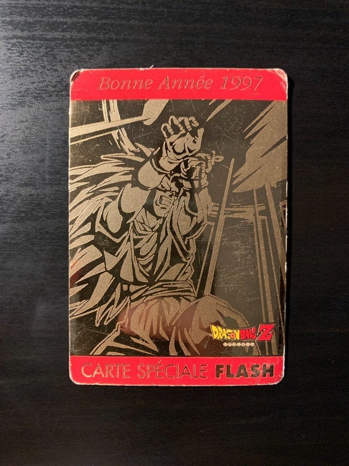 Dragon Ball Z Gelukkig Nieuwjaar 1997 Speciale Flash-kaart, Verzenden, Gebruikt