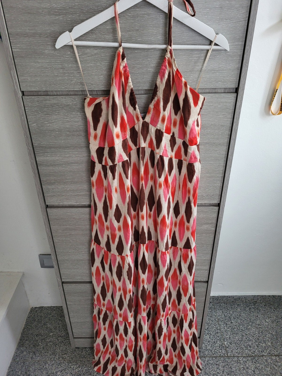 Pull&Bear lange zomerjurk 
Maat is XL 
Pull & Bear, Ophalen of Verzenden