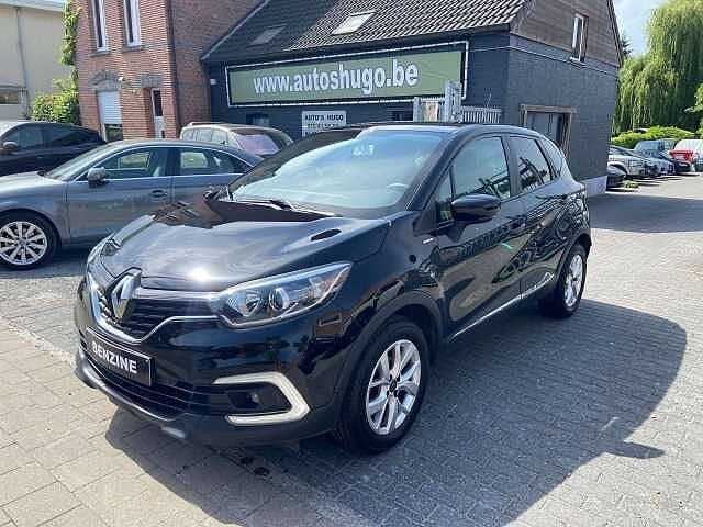 Renault Captur 0.9 TCe AIRCO CRUISE ALU NAVI APPLE CARPL., Auto's, 65 kW, Zwart, 88 pk, https://public.car-pass.be/vhr/461587a9-9eb3-450d-bcd8-e943088d85b5
