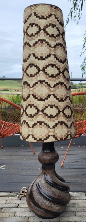 vintage staande lamp, Ophalen, Gebruikt, Vintage, E40