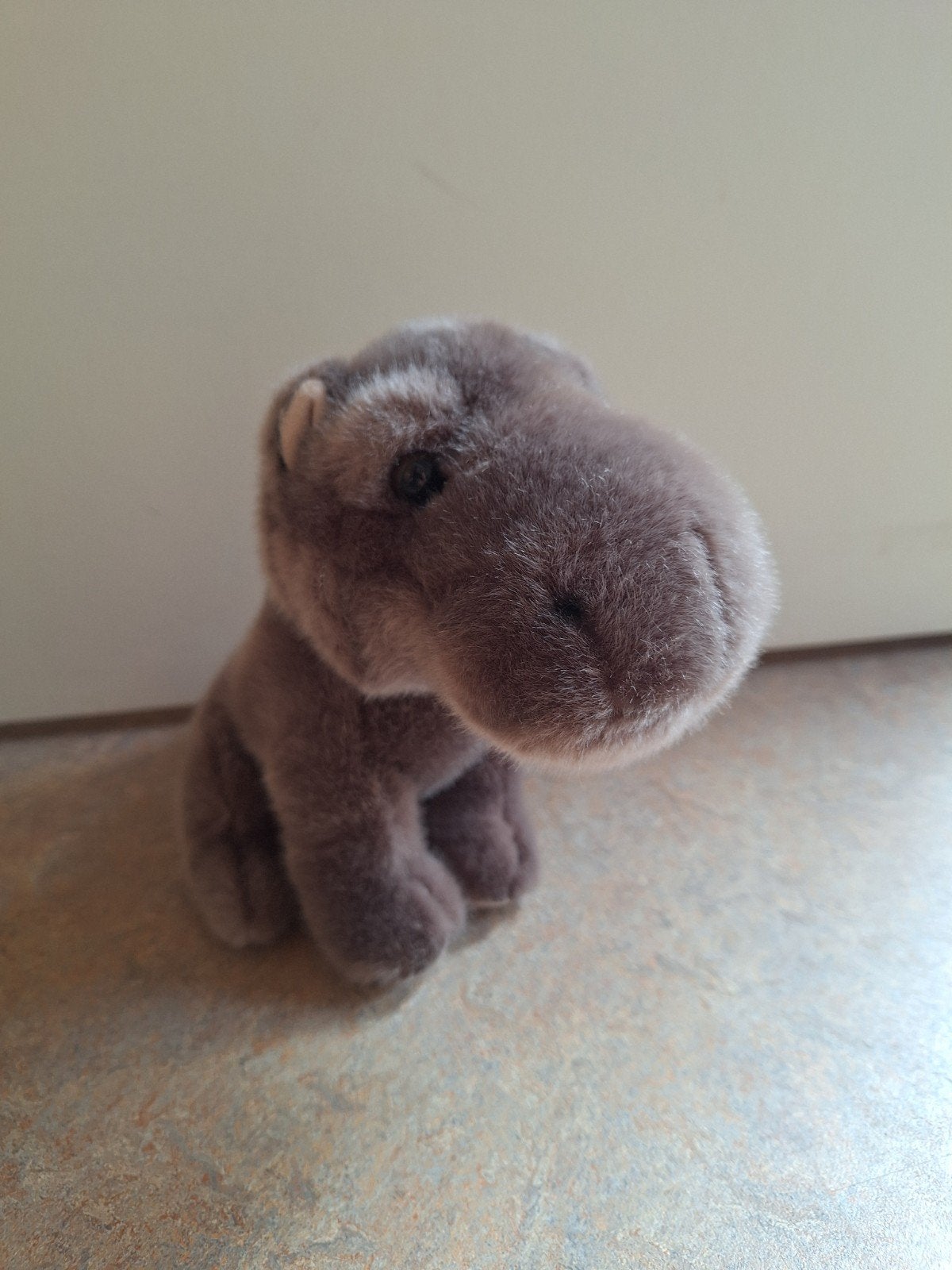 knuffel nijlpaard, Ophalen