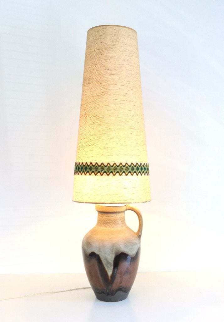 Vintage Lava keramiek lamp - Scheurich West Germany, Ophalen, Huis en Inrichting