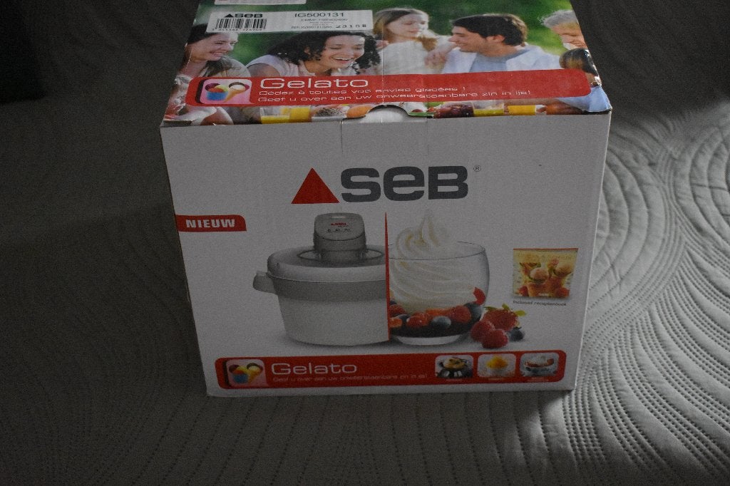 SORBETIERE SEB IG 500 neuve jamais utilisée, Elektronische apparatuur, Ophalen, Nieuw, Zelfvriezend