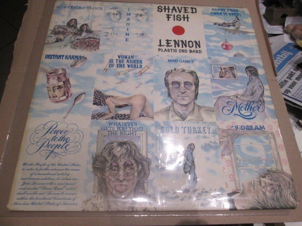 LP - Shaved Fish - John Lennon and Plastic Ono Band, Ophalen of Verzenden, Zo goed als nieuw, LP