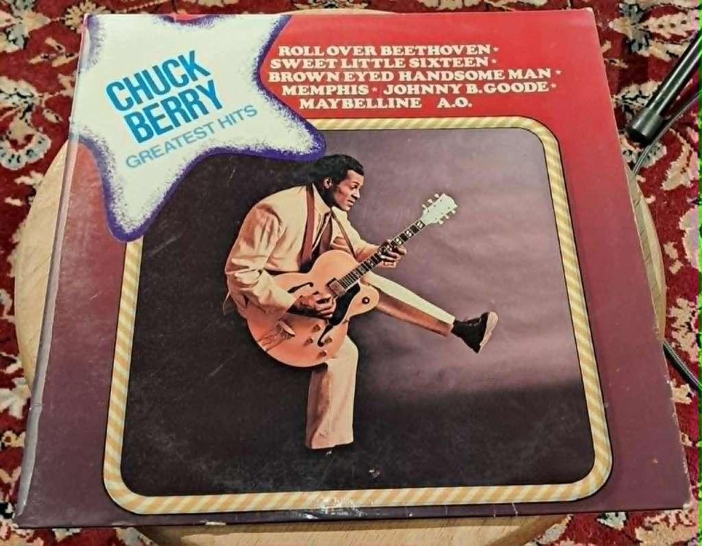 Chuck Berry - Greatest Hits, 12 pouces, Enlèvement ou Envoi, 1970 - 1979, Utilisé