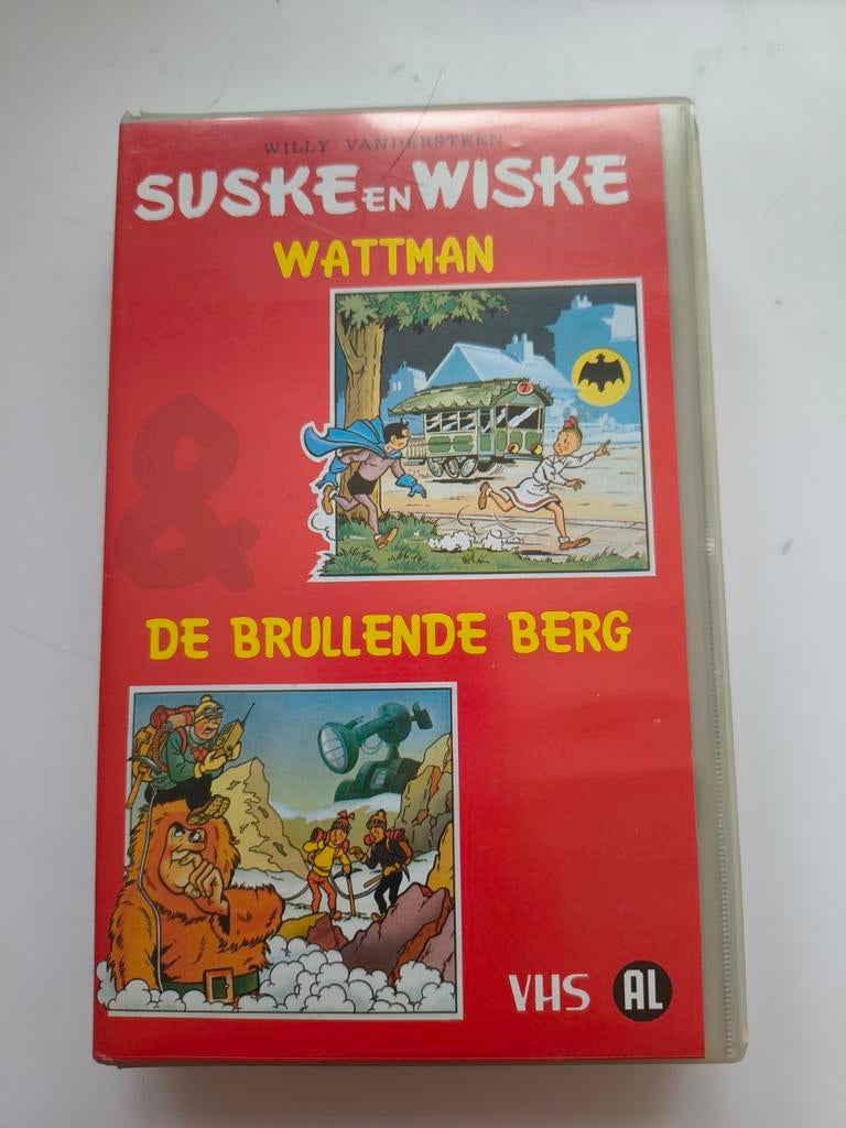 VHS Suske en Wiske: Wattman & De Brullende Berg, Ophalen