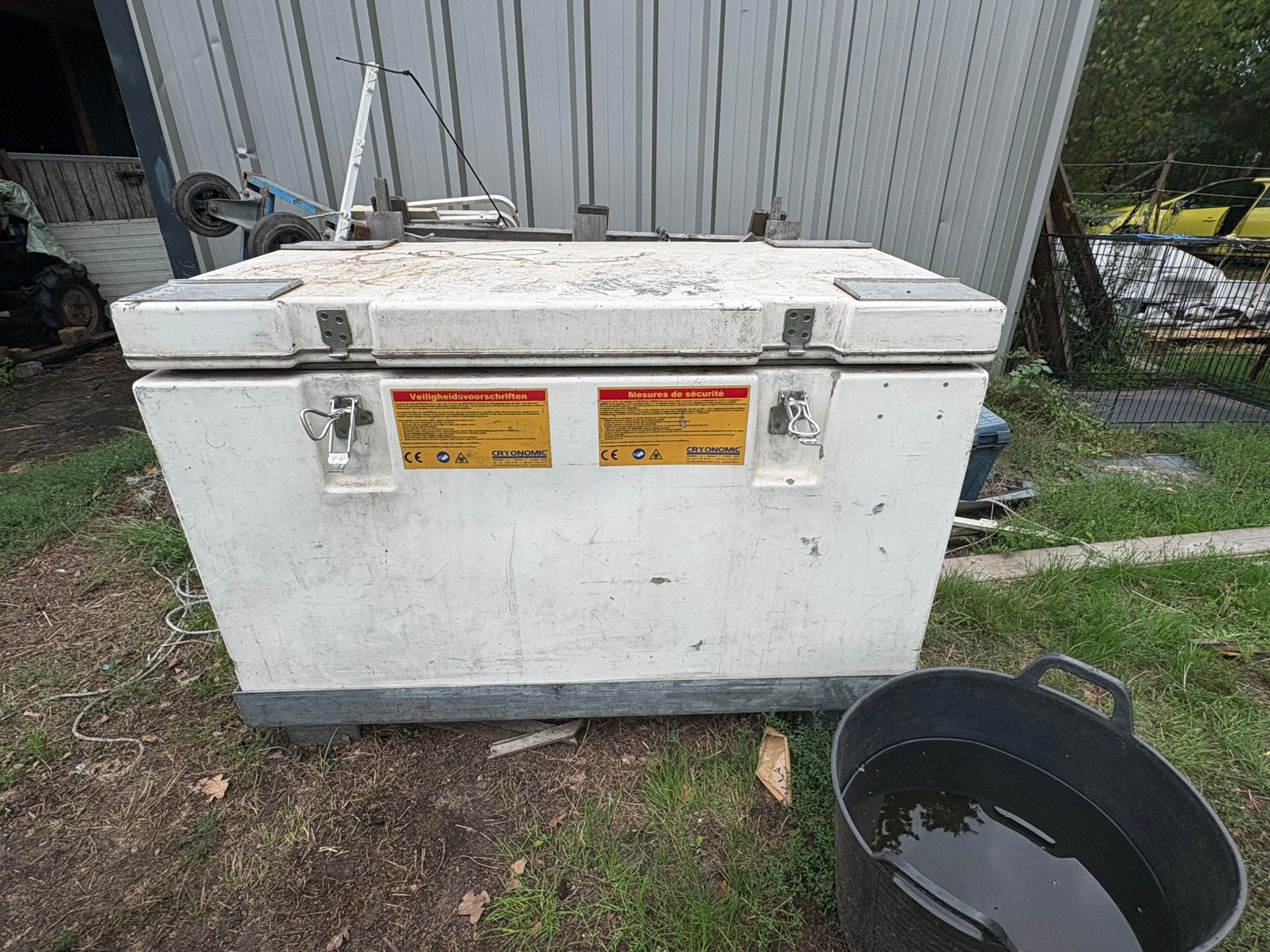 Cryonomic geïsoleerde voercontainer / opslagbox te koop, Ophalen of Verzenden