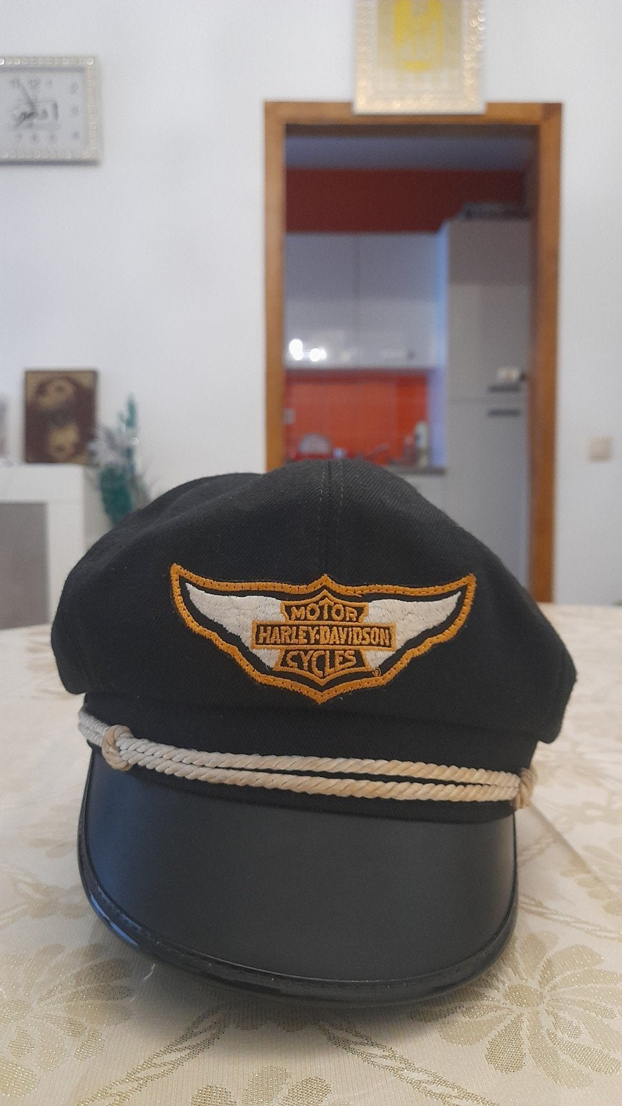 Casquette Capitaine Vintage 1950, Kleding | Heren, Hoeden en Petten, Ophalen, Nieuw, Harley davidson, Pet