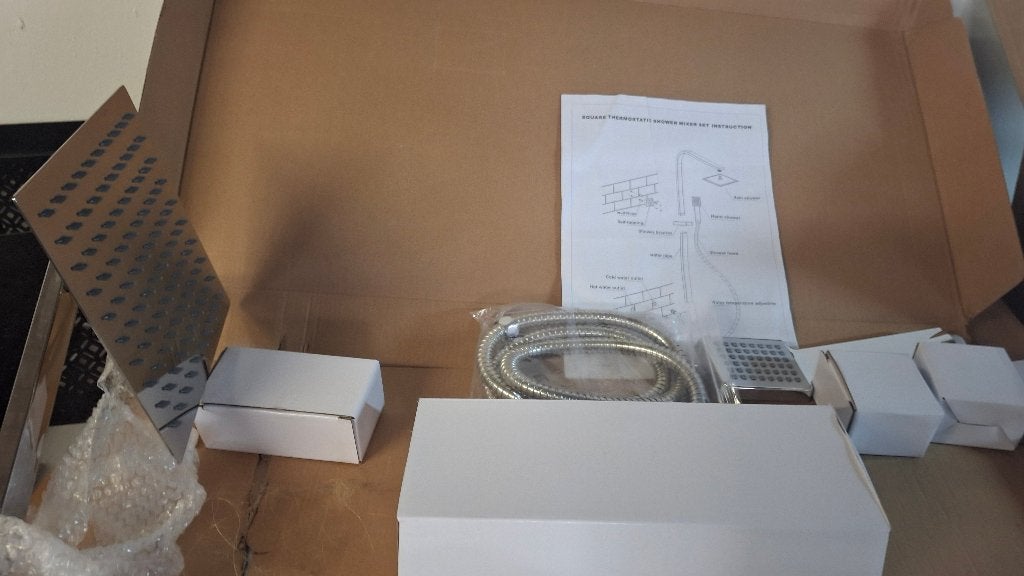 Regendouche, Doe-het-zelf en Bouw, Sanitair, Ophalen, Nieuw, Chroom, Douche