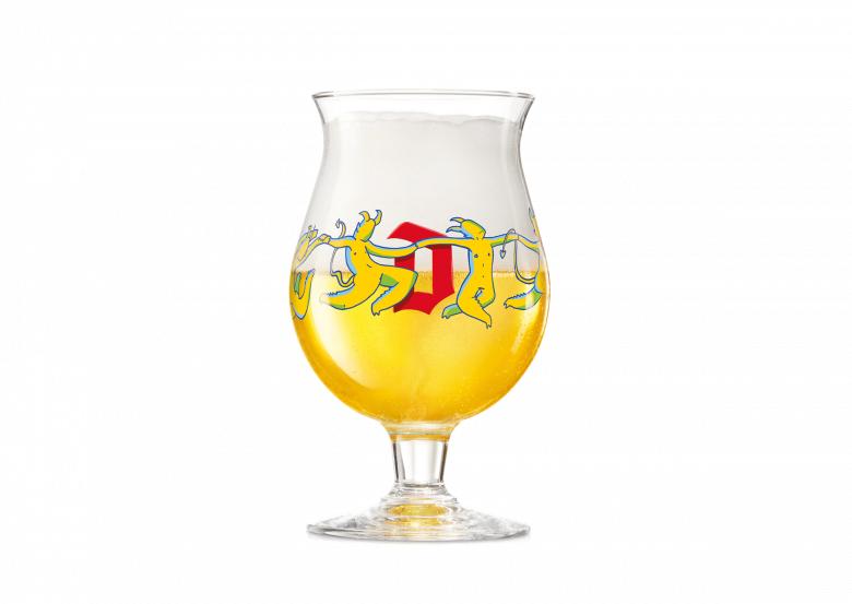 6 x Duvel “The 6 Hop Devils” 25 cl te koop!, Verzamelen, Glas en Drinkglazen, Zo goed als nieuw, Bierglas, Ophalen