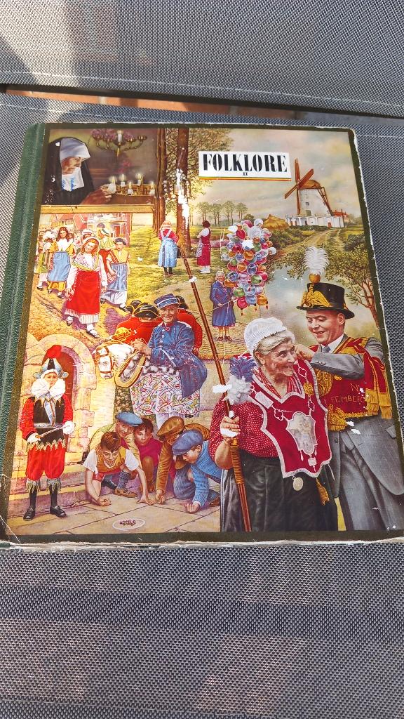 Oude album Folklore Cote D'or, Ophalen of Verzenden