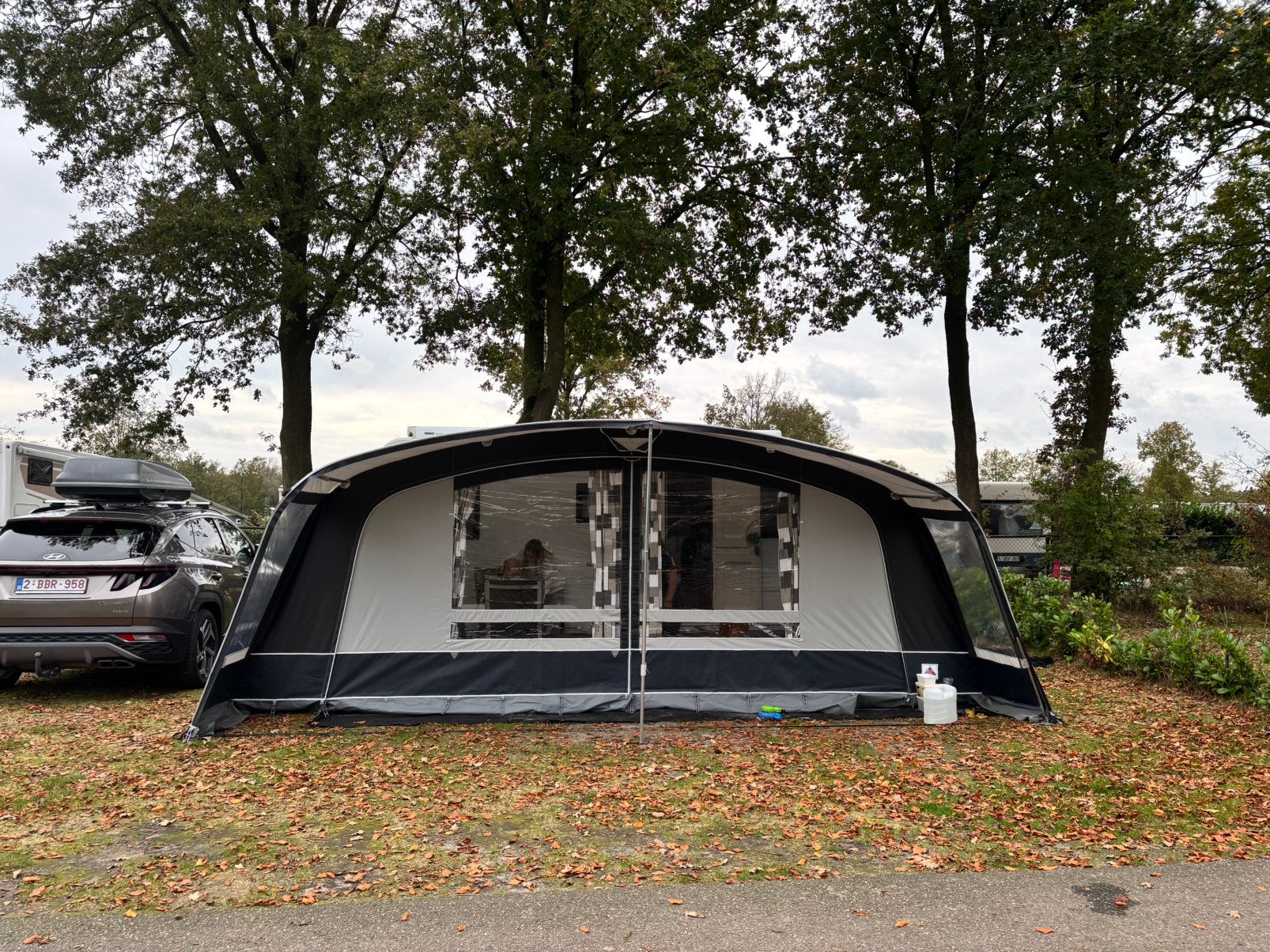 Dorema 4 seizoenentent, Caravans en Kamperen, Ophalen, Gebruikt, Dorema