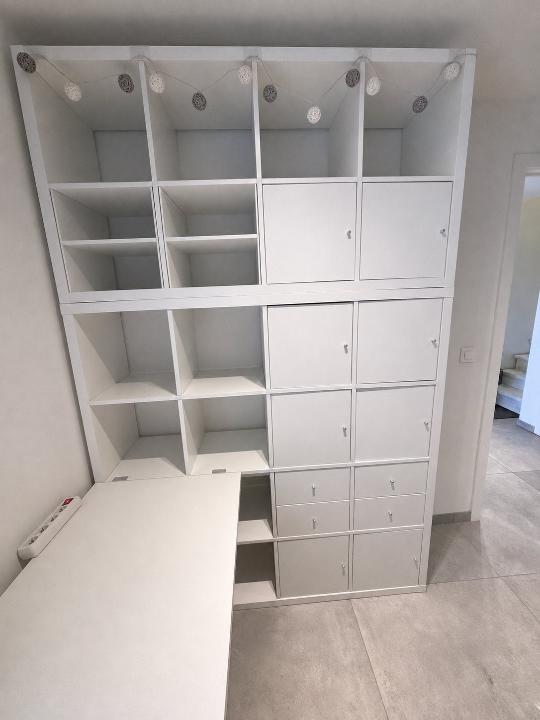 Kallax kast en bureau, Huis en Inrichting, Ophalen, Gebruikt