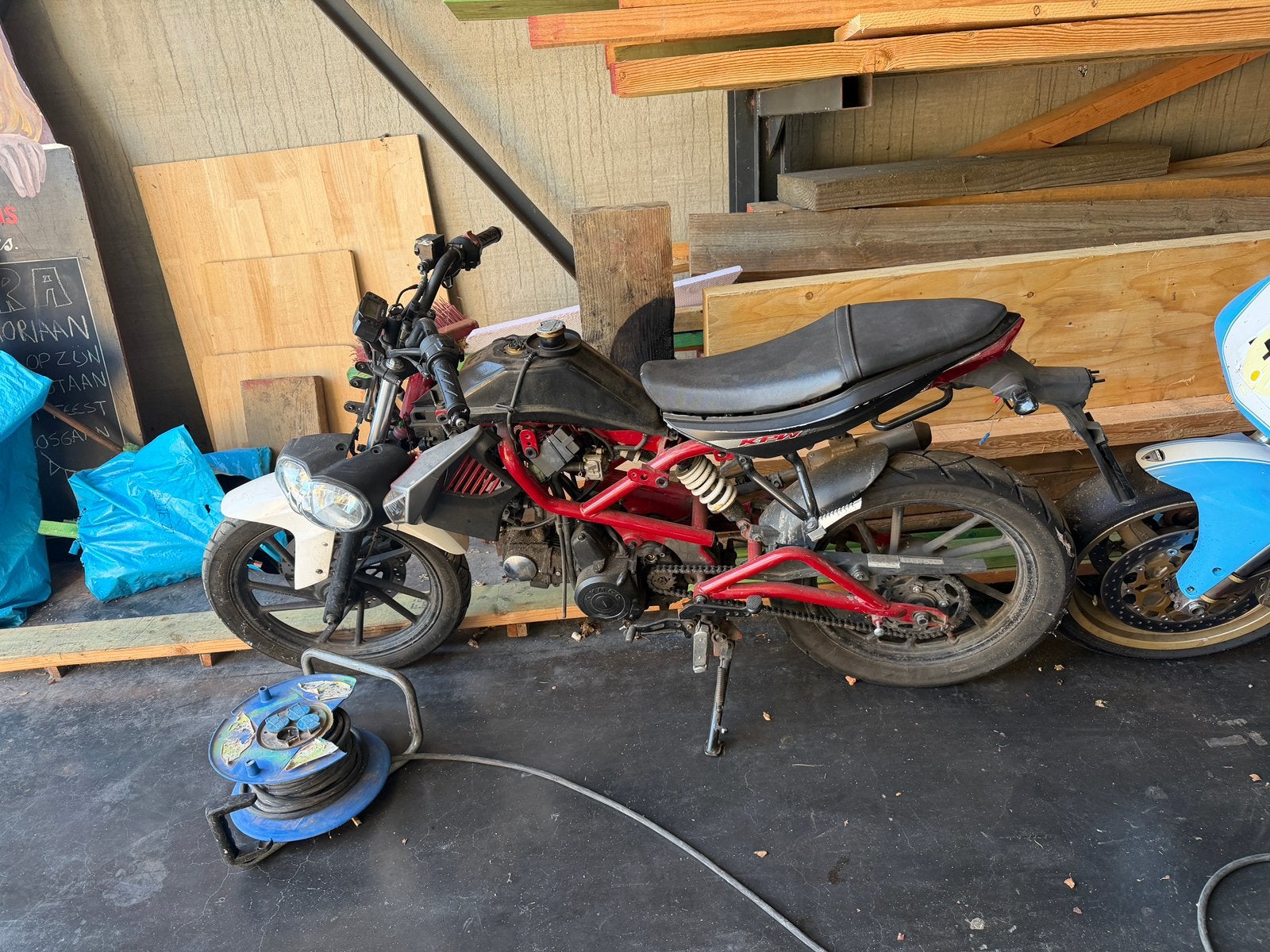 kymco kpw 50, Fietsen en Brommers, Ophalen, Gebruikt, Kymco