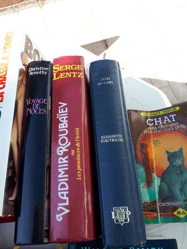 Divers livres . A discuter. Faire offre