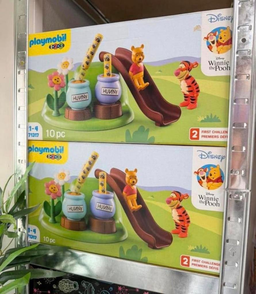 PLAYMOBIL 1.2.3  Disney Winnie de Poeh Bijentuin 71317 NIEUW, Ophalen of Verzenden, Nieuw, Complete set