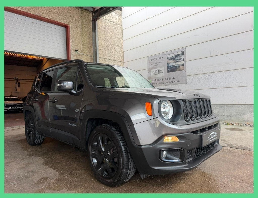 Jeep Renegade 1.6i Downtown Special Edition * FUL OPTION *, Autos, Argent ou Gris, Euro 6, Entreprise, Boîte manuelle