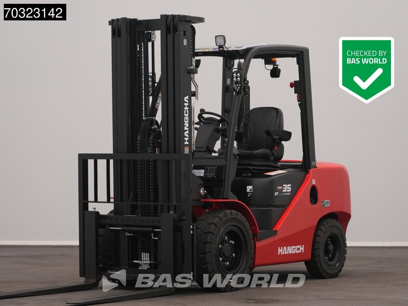 Hangcha CPCD35 FACTORY WARRANTY – KUBOTA ENGINE - CE, Diesel, Chariot élévateur, Hangcha