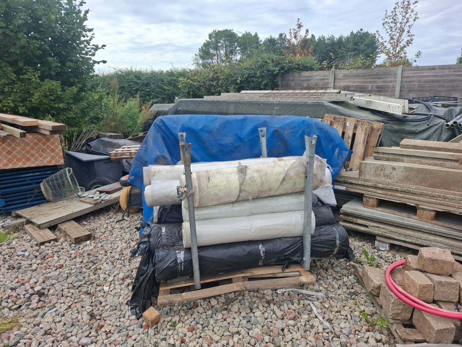diverse rollen bouwfolie plastiek, Ophalen, Nieuw, 15 m² of meer, Folie