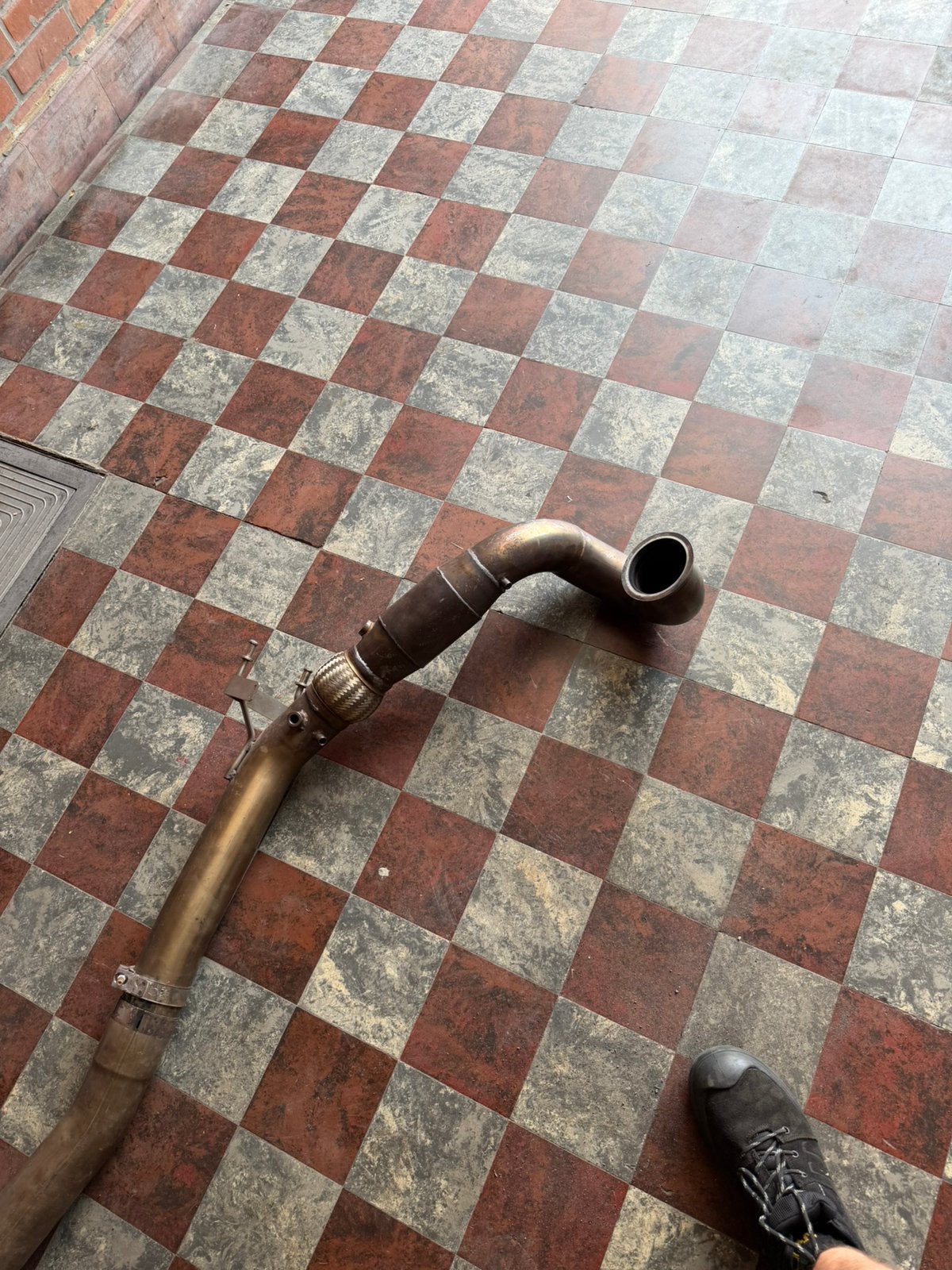 scorpion 200 cell downpipe, Ophalen