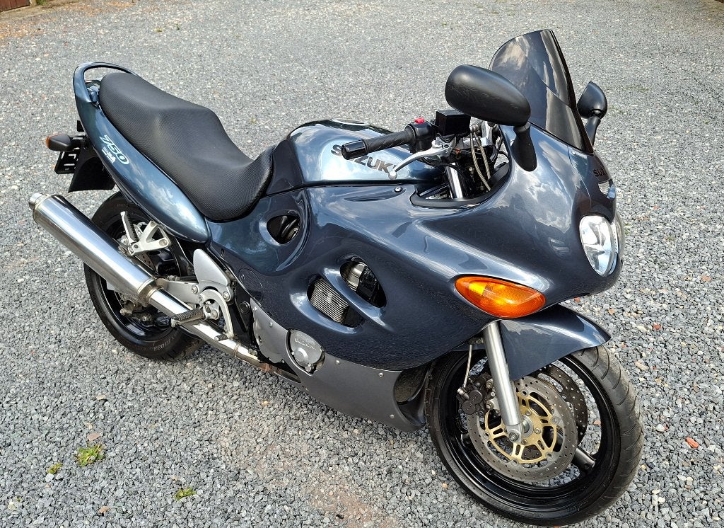 SUZUKI GSX 750F BWJ 2001 36700 KM CONTROLE OK, 750 cm³, Occasion, Plus de 35 kW, Permis Moto A1 minimum