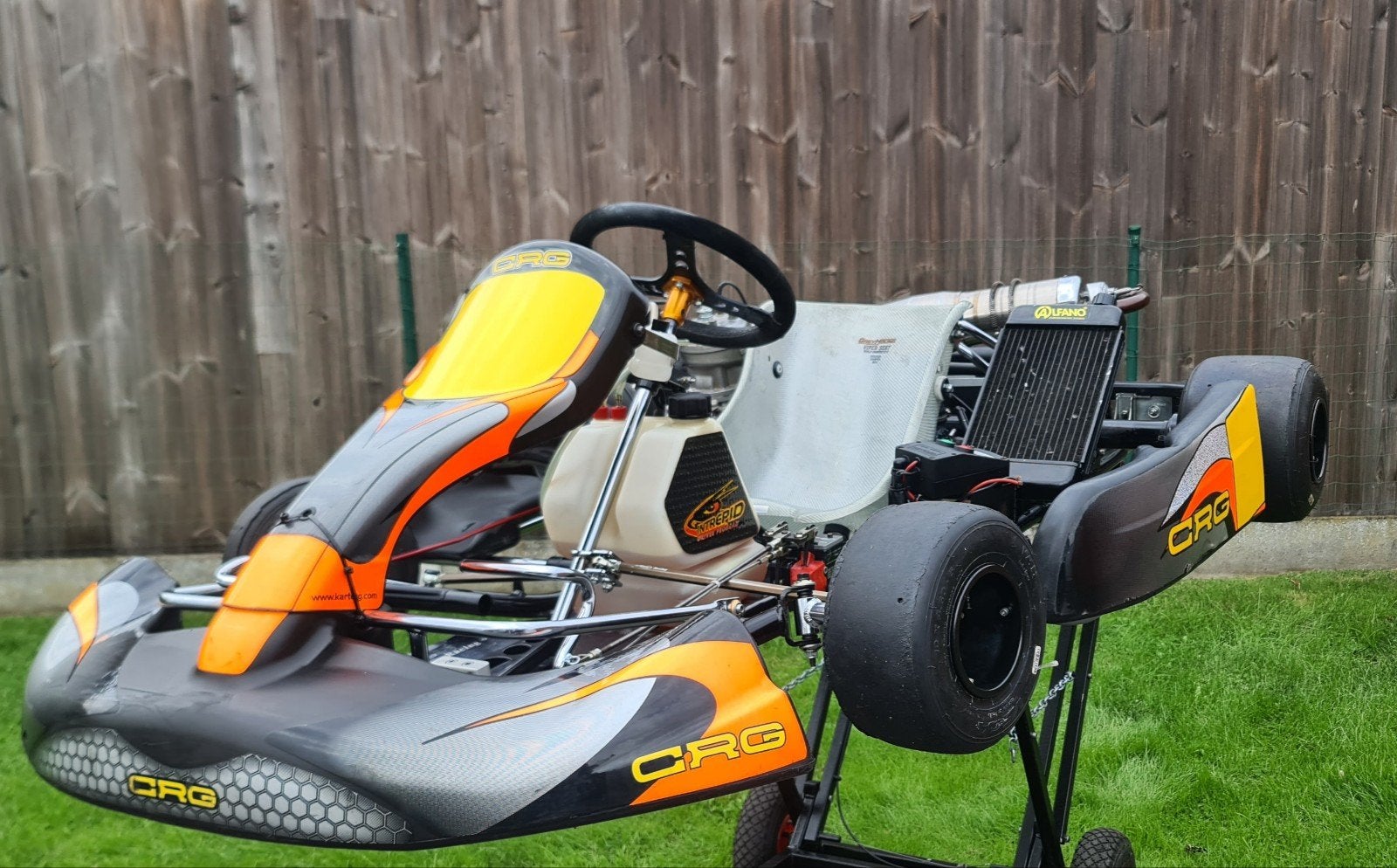 Kart Crg avec moteur d'anime. Châssis en état de propreté., Enlèvement, Kart