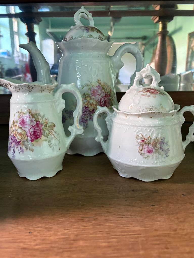 Koffie servies vintage, Ophalen