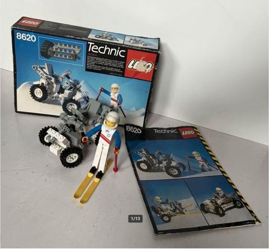 Lego Technic - Snow Scooter - 8620, Gebruikt, Lego, Ophalen of Verzenden, Technic