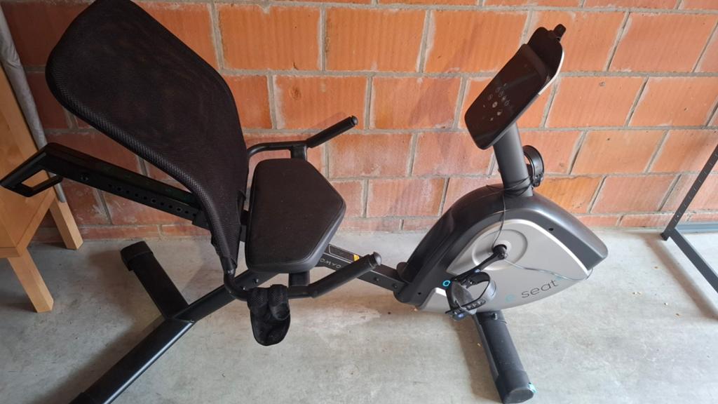 Vélo Domyos connecté, Comme neuf, Enlèvement, Métal, Vélo d'appartement