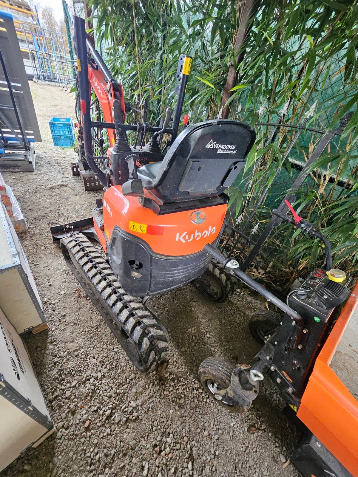 Kubota U10 met sorteergrijper, Zakelijke goederen, Ophalen, Graafmachine