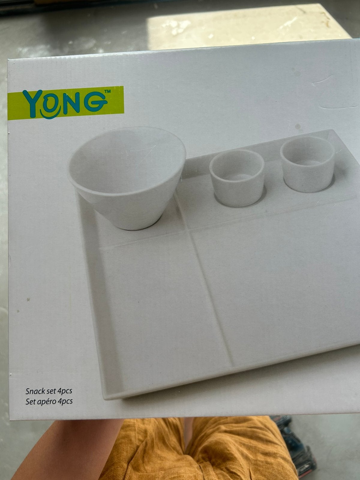 Snack set 4pcs, Maison & Meubles, Cuisine | Vaisselle, Enlèvement, Neuf, Moderne, Balance ou Balances