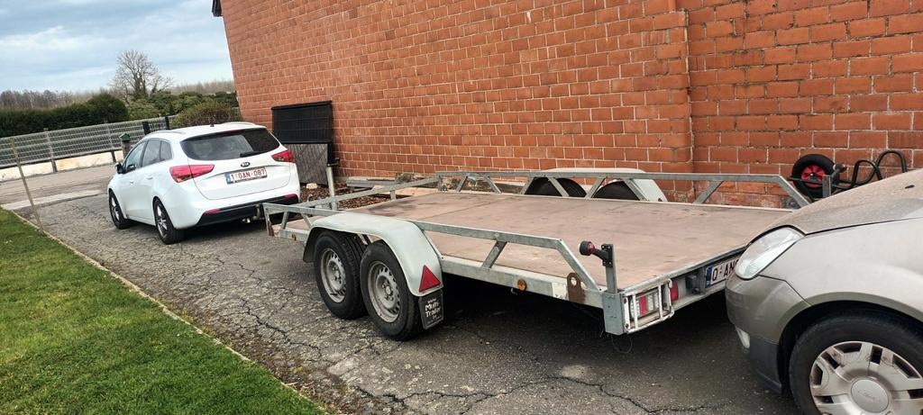 Aanhangwagens voor reansport van auto's, Auto diversen, Aanhangers en Bagagewagens, Ophalen