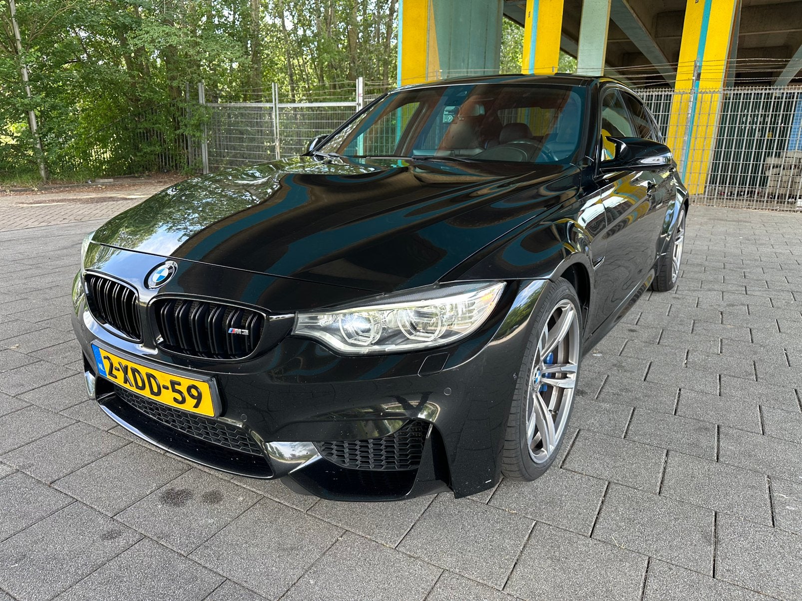 BMW M3 F80 DCTA 431PK Org NL Harman Kardon, Autos, BMW, Entreprise, Affichage tête haute, Enlèvement