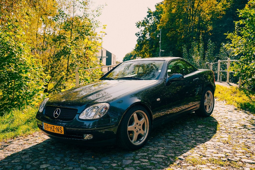 Mercedes SLK 230 kompressor, Autos, Cuir, Sièges chauffants, 2 places, Carnet d'entretien