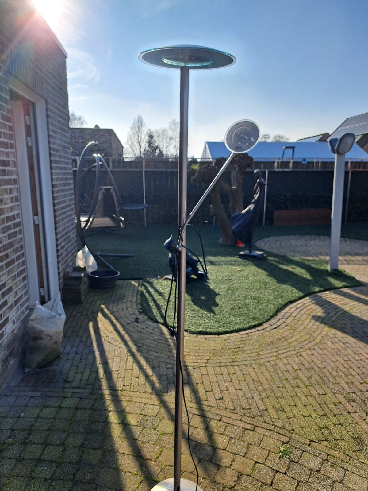 Staande led lamp, Huis en Inrichting, Lampen | Vloerlampen, Ophalen