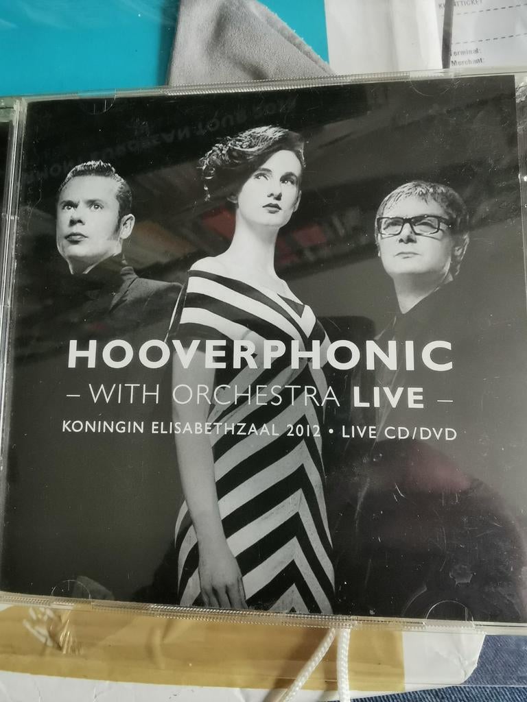 Hooverphonic live cd en dvd koningin Elisabeth zaal, Cd's en Dvd's, Ophalen of Verzenden, 2000 - 2009, Zo goed als nieuw