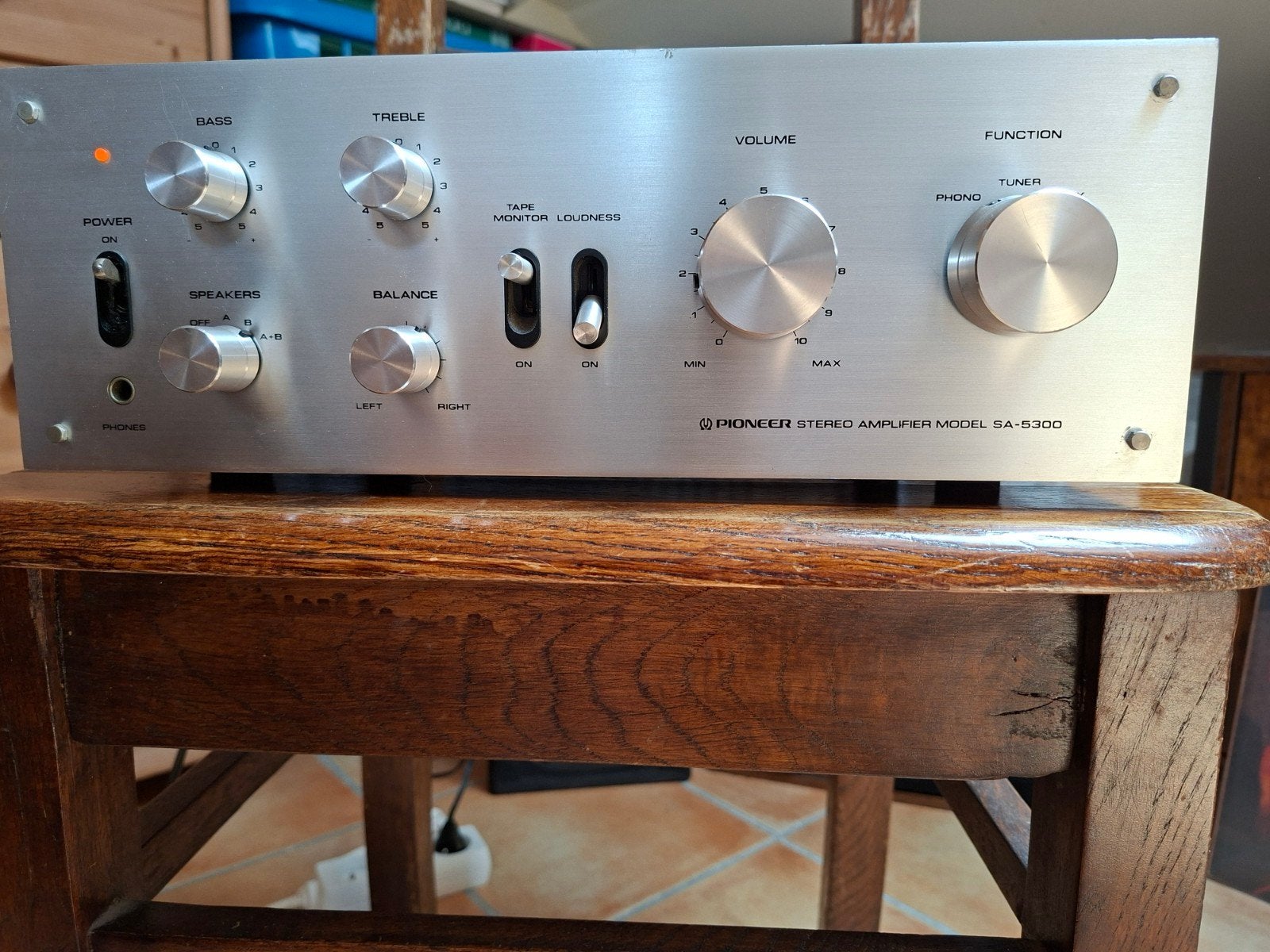 Ampli Pioneer SA-5300, Enlèvement