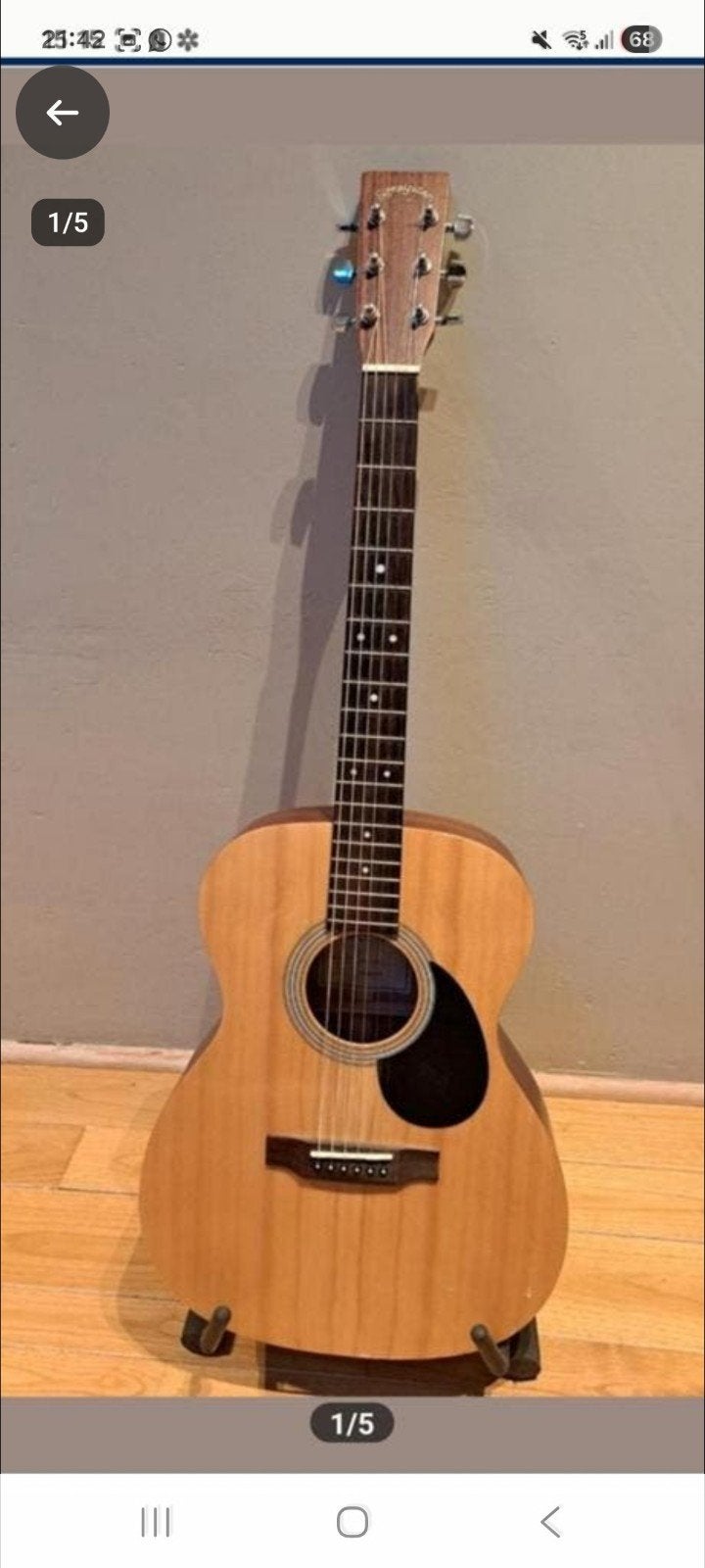 guitare folk sigma, Musique & Instruments, Enlèvement, Neuf, Guitare Western ou Guitare Folk