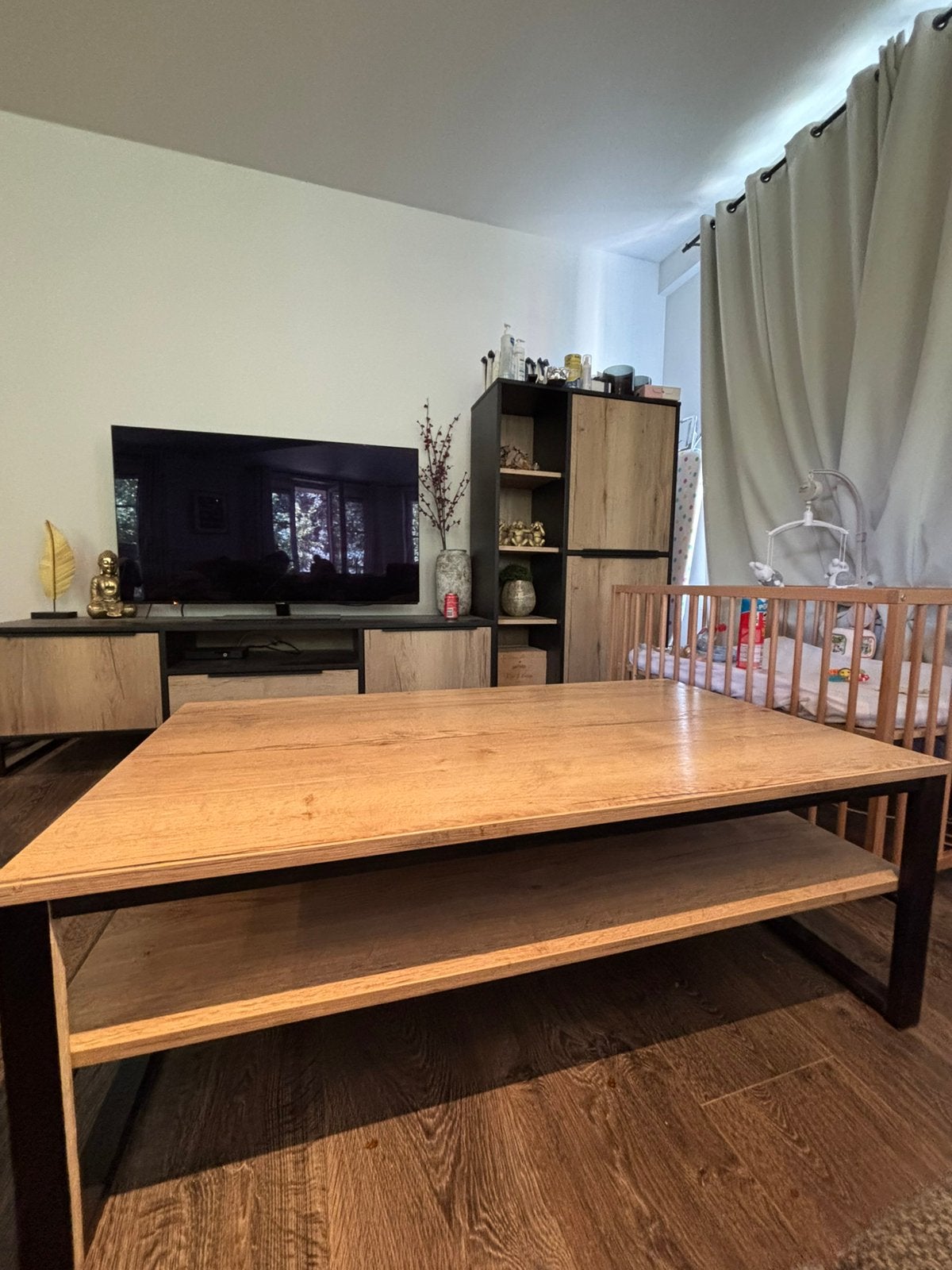 Salontafel gratis!, Ophalen, 50 – 75, Gebruikt, Rechthoekig