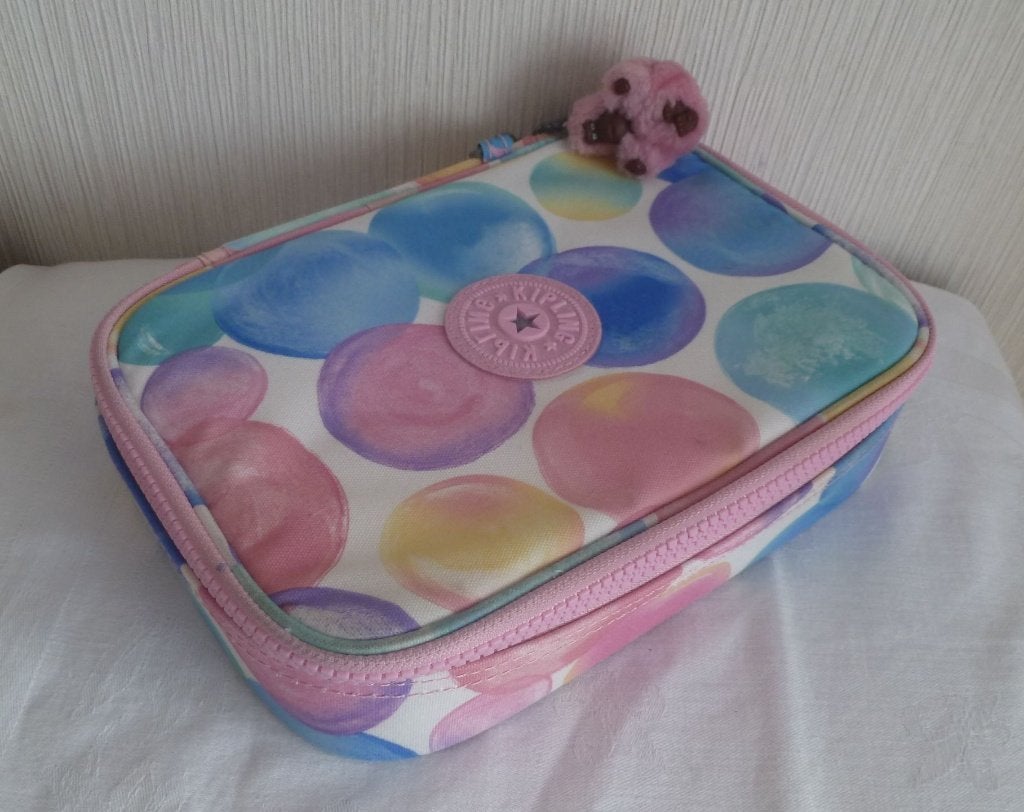 Kipling Très GD Pennenetui 100 pennen + aap, Ophalen of Verzenden, Gebruikt