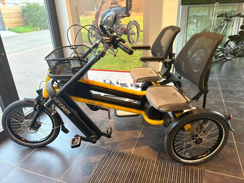 fun2go Van Raam OPTION COMPLÈTE batterie double + garantie, Vélos & Vélomoteurs, Enlèvement, Comme neuf, Frein à disque, Fun2go van raam